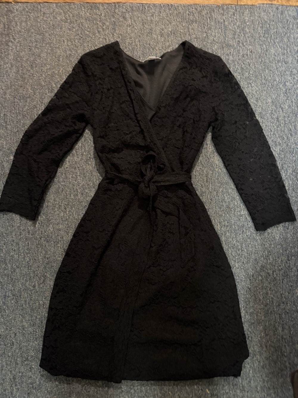 New York and Company Black Lace Dress size small